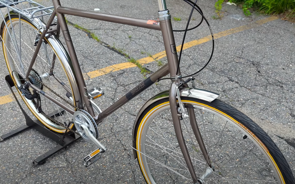 Breezer top touring bike